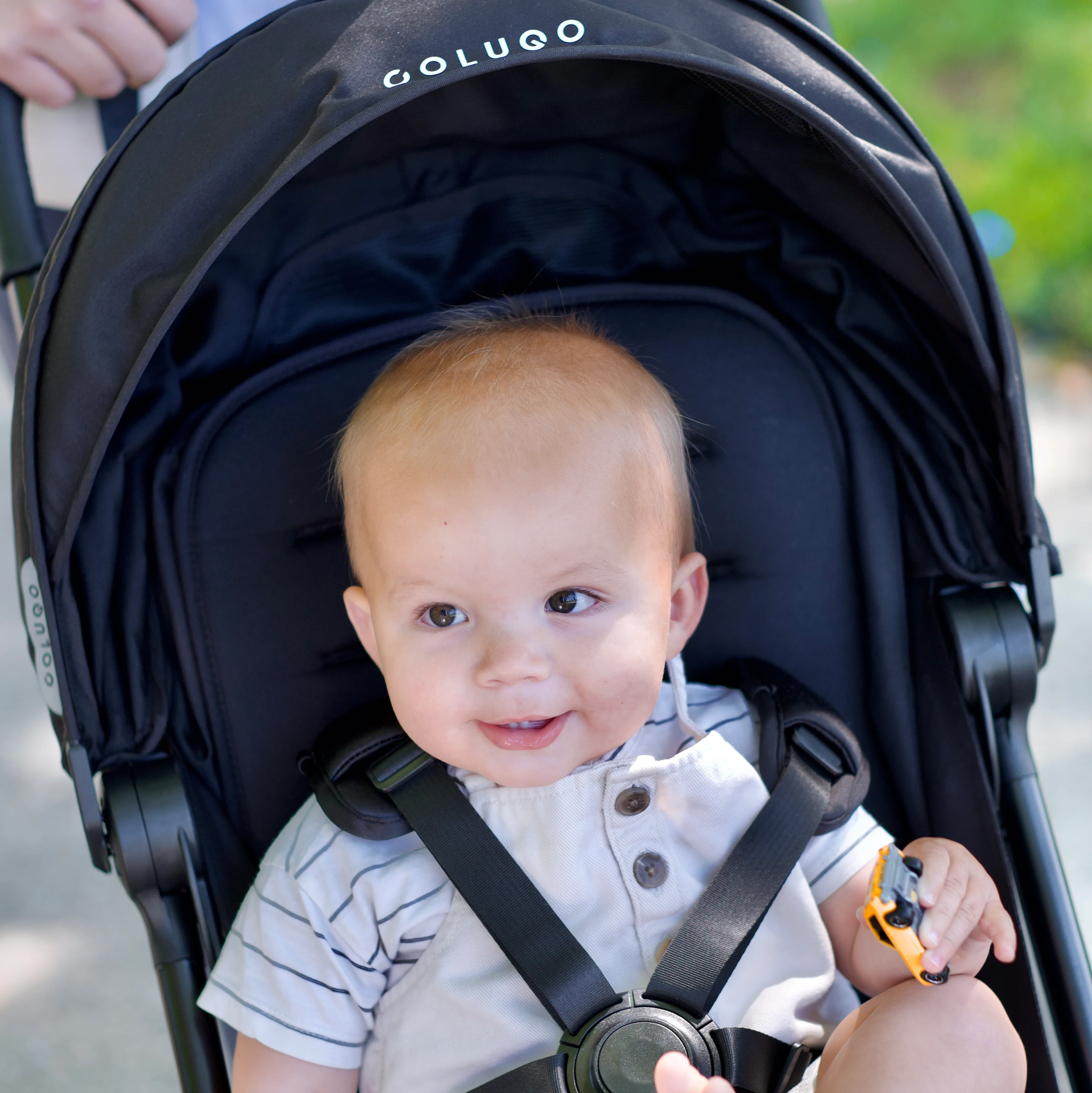 The Compact Stroller+ & The Parent Backpack Bundle, Black - Image 8