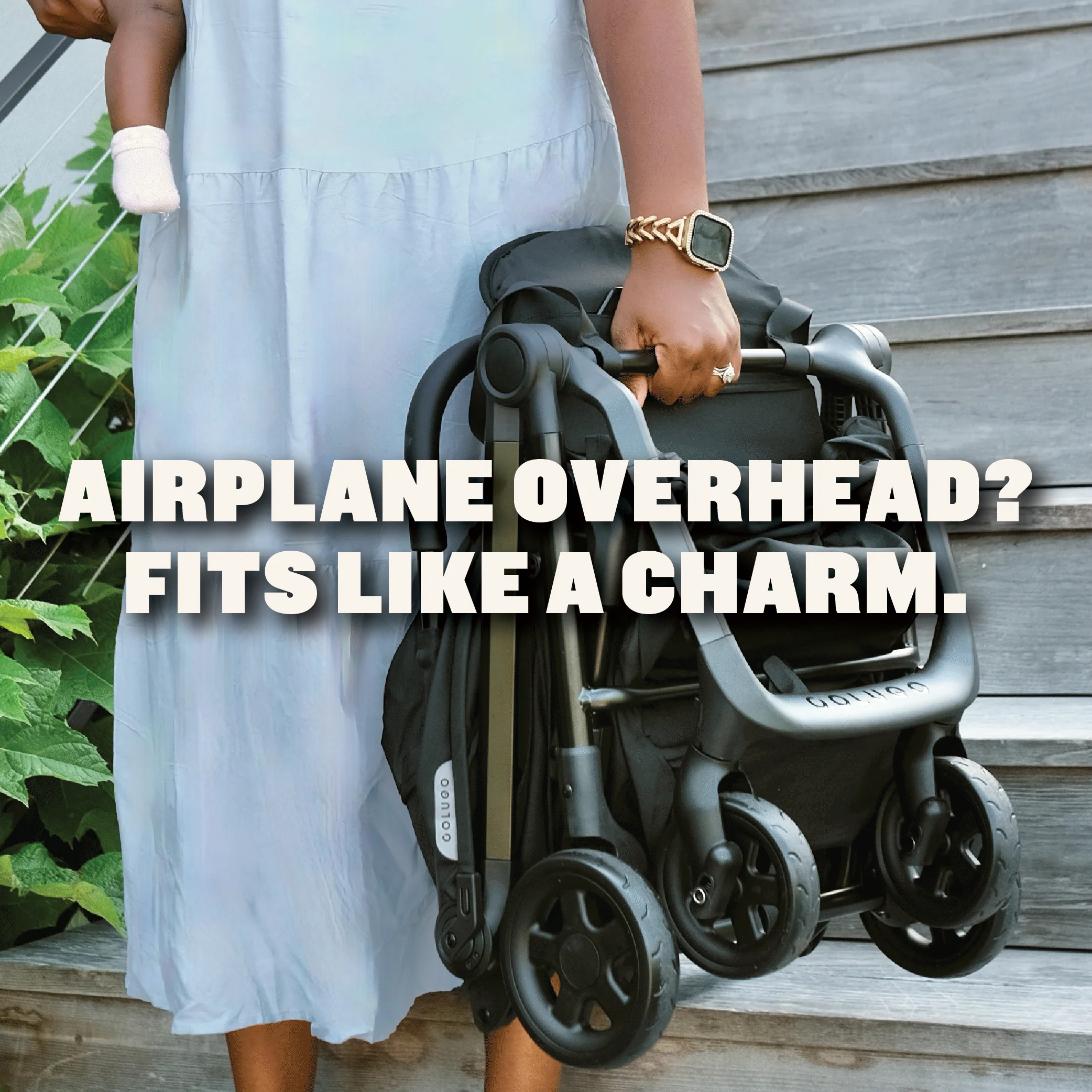 The Compact Stroller+ & The Baby Carrier Bundle, Wild Child - Image 7