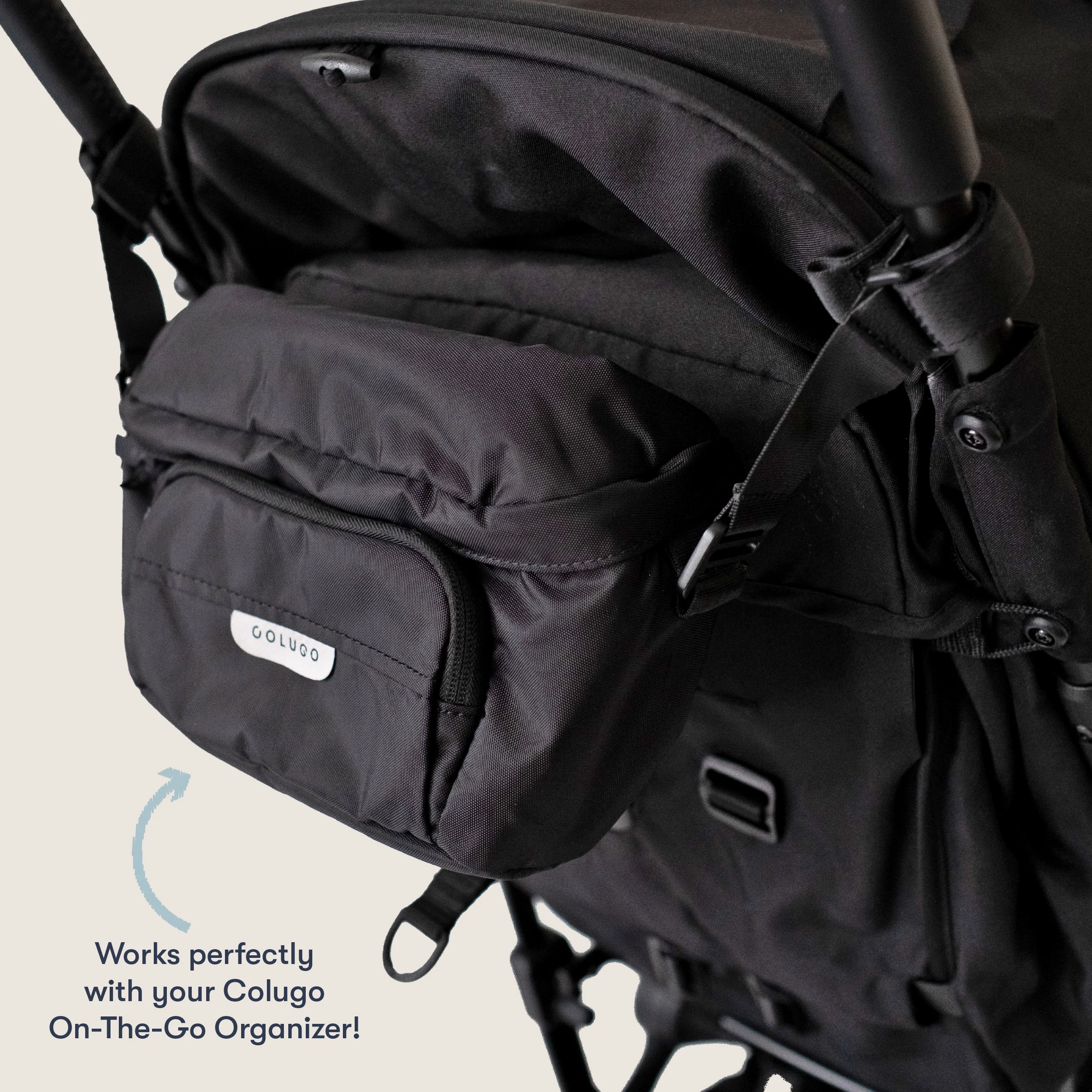 The Compact Stroller+ & The Diaper Tote Bundle, Wild Child - Image 3
